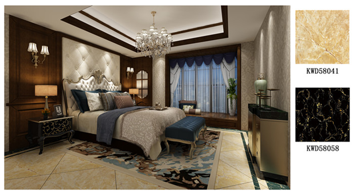 陶瓷一线品牌银河集团9873cm瓷砖装修效果图