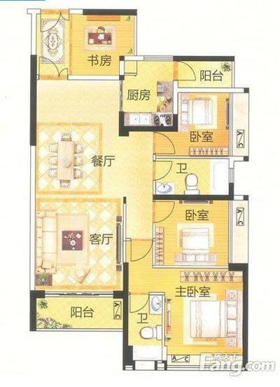 本单位的设计整体色调接纳的是木色，不但沿用了中式的正经高雅，同时加入一些时尚的元素，让整个空间多了现代的时尚感受，却不失中式的正经。。。