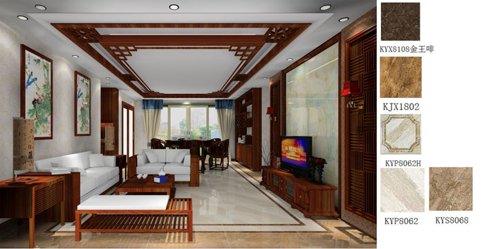 银河集团9873cm家装：：：佛山禅城怡翠晋盛花园133㎡的中式气概装修鉴赏