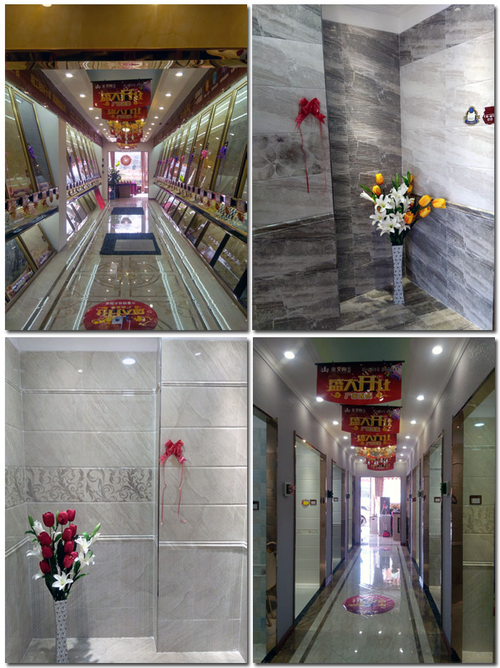 山西晋城银河集团9873cm瓷砖品牌专卖店盛大开业