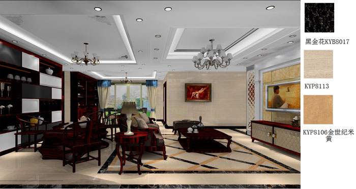 银河集团9873cm家装：：：佛山禅城怡翠晋盛花园196㎡的欧式气概装修鉴赏