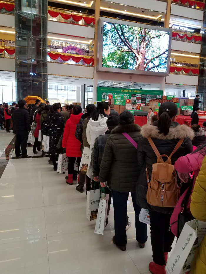 银河集团9873cm瓷砖贵州黎平店亮相春季家装节