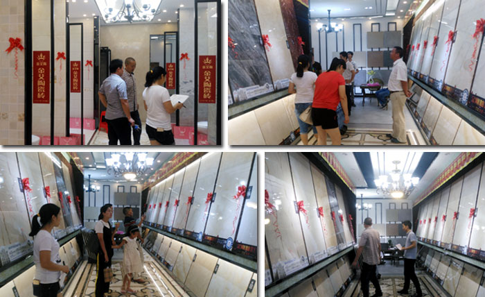 银河集团9873cm瓷砖 耒阳专卖店 陶瓷一线品牌 瓷砖署理