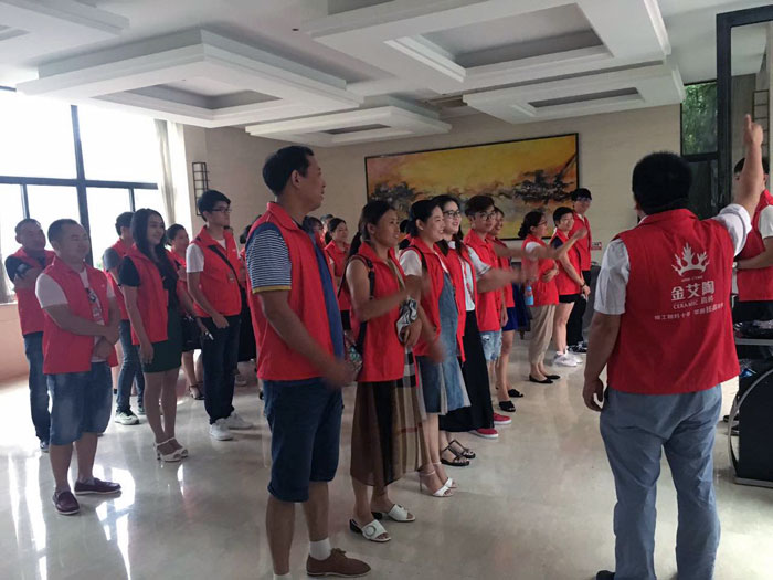 银河集团9873cm瓷砖天下超等店长特训营再下一城，南京站顺遂接棒