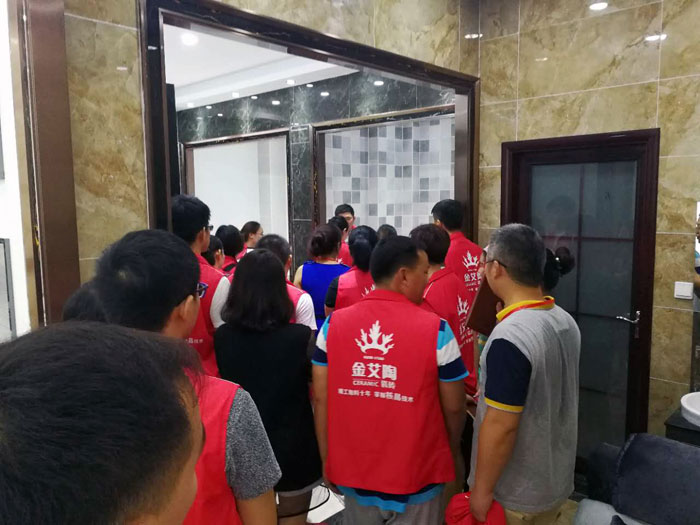 银河集团9873cm瓷砖天下超等店长特训营再下一城，南京站顺遂接棒