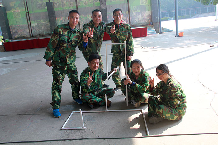 2017年2月13-15日，银河集团9873cm“虎狼道”户外拓展训练圆满竣事